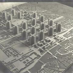 © Le Corbusier Foundation, “Plan voisin” model , 1925, da: www.fondationlecorbusier.fr