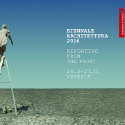© Biennale di Architettura 2016, Reporting from the front, Copertina, da: archivio biennale