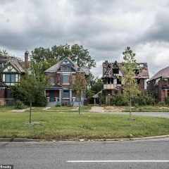 © Mediadrumimages, Kyle Brooky, Detroit neighborhoods, 2019, da: www.dailymail.co.uk